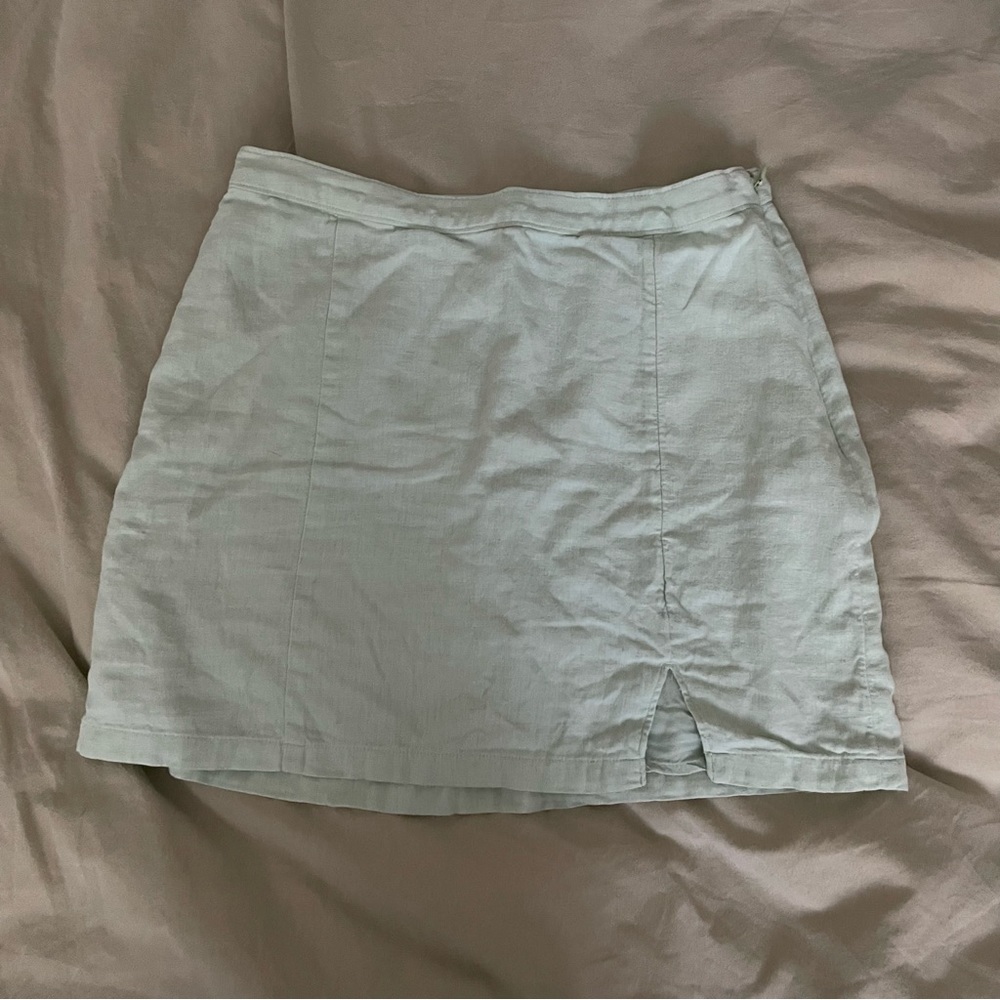 A&F linen skirt